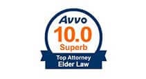 AVVO 10.0 Superb Top Attorney Elder Law