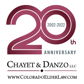 20th Anniversary, 2002-2022, Chayet & Danzo LLC, www.ColoradoElderLaw.com